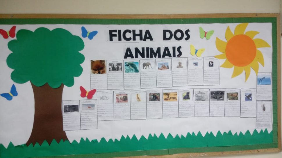 COLÉGIO SANTA MÔNICA – FICHA DOS ANIMAIS – PEQUENOS PESQUISADORES – 2° BT – SÃO GONÇALO