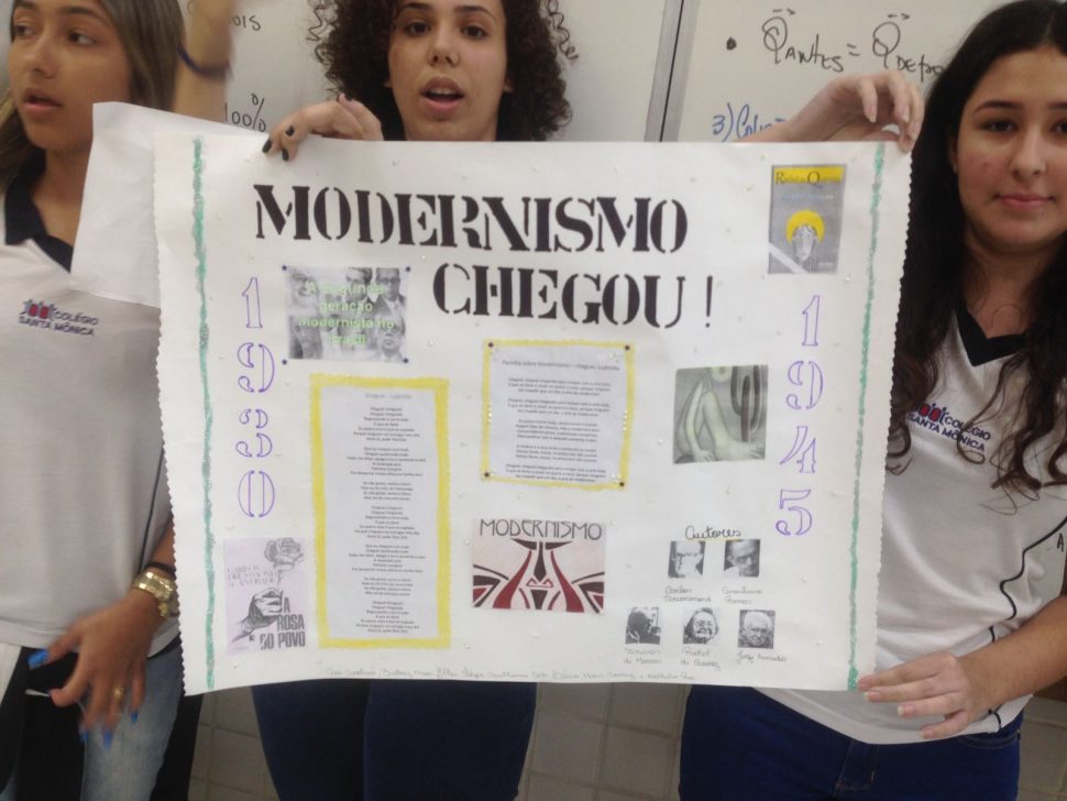 COLÉGIO SANTA MÔNICA – ESCOLA LITERÁRIA – 2ª S AM – CACHAMBI