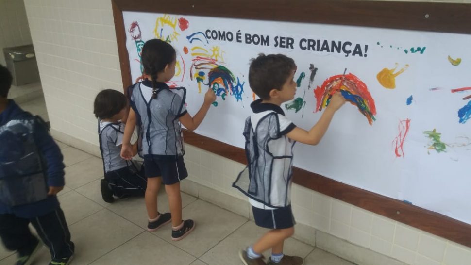 COLÉGIO SANTA MÔNICA – COMO É BOM SER CRIANÇA – PRÉ I AM – SÃO GONÇALO