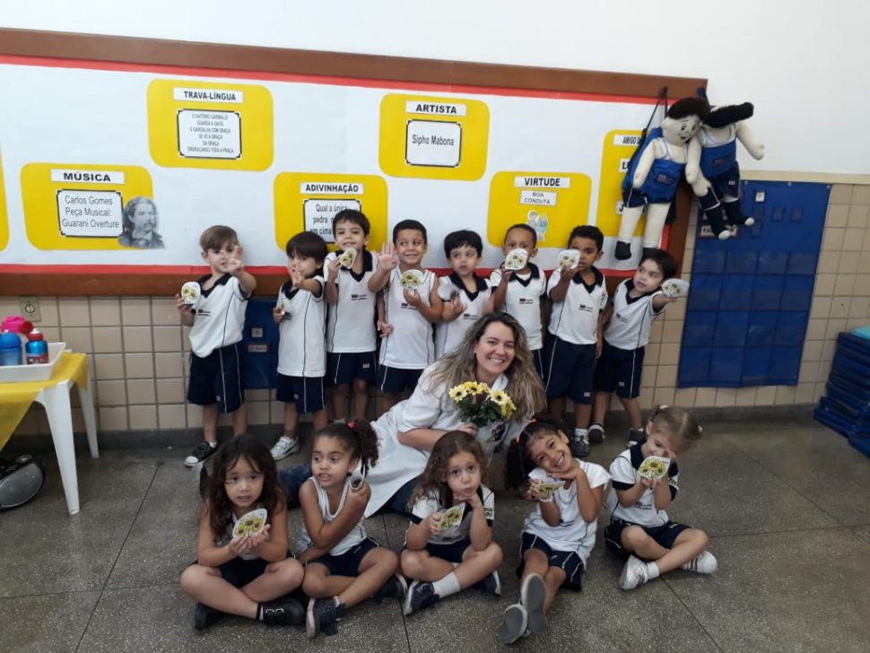 COLÉGIO SANTA MÔNICA – SUNFLOWER – EDUCAÇÃO INFANTIL – CACHAMBI