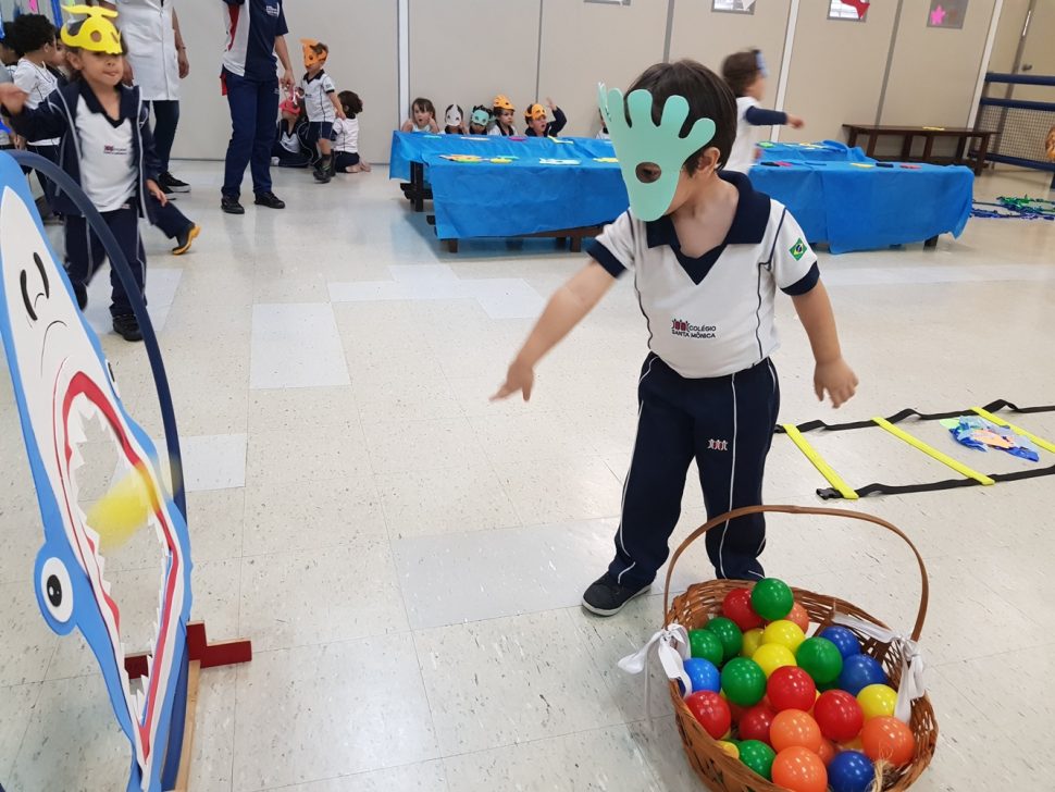 COLÉGIO SANTA MÔNICA – DIA DAS CRIANÇAS – EDUCAÇÃO FÍSICA – MAT II BT – TAQUARA