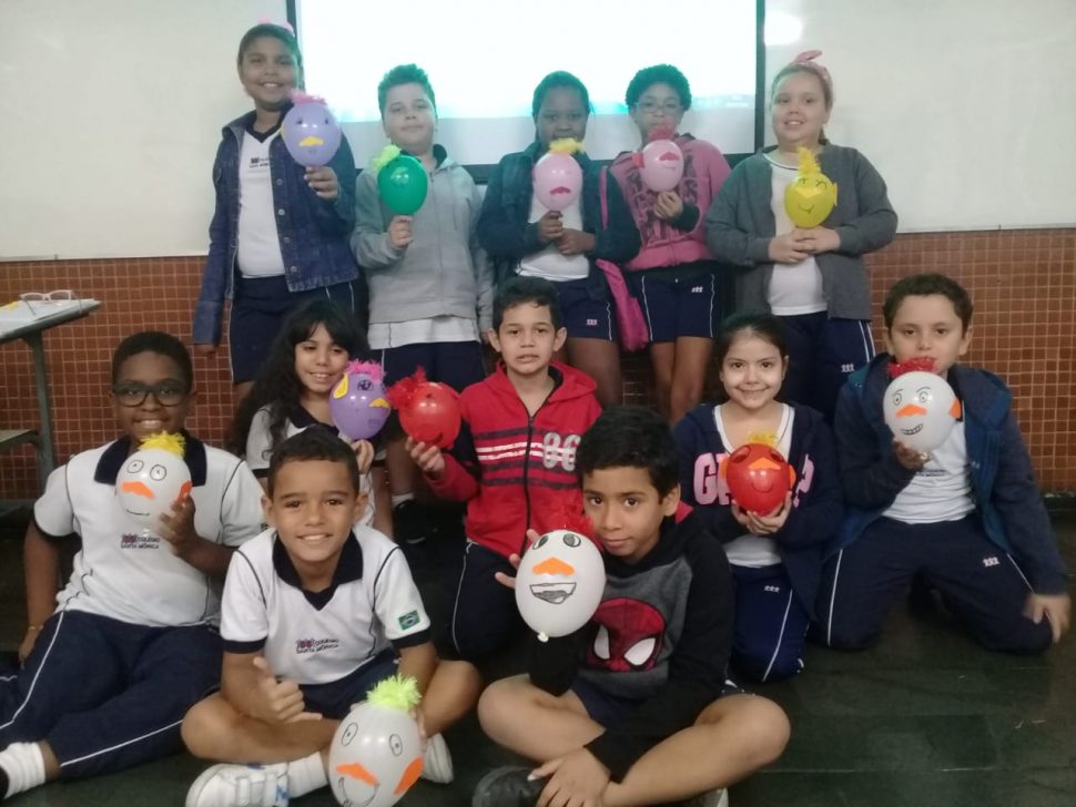 COLÉGIO SANTA MÔNICA – INGLÊS E ARTE – 3° AM – BONSUCESSO