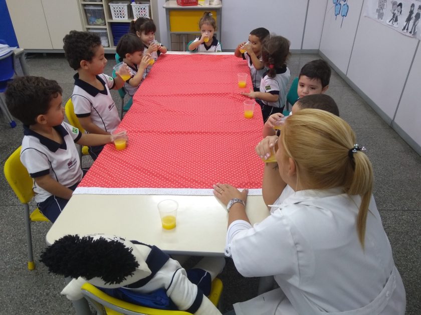 COLÉGIO SANTA MÔNICA – PROJETO DIA DA FRUTA – MAT I AM – TAQUARA