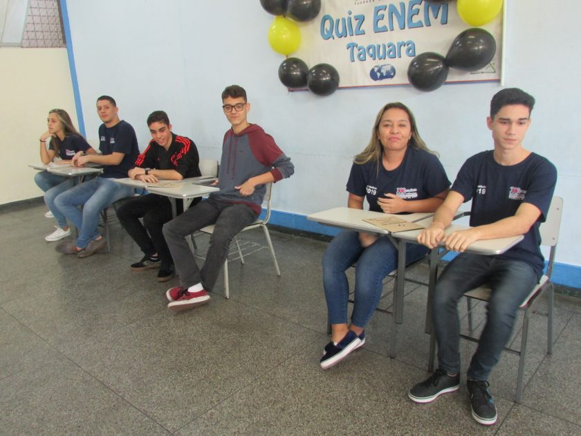 COLÉGIO SANTA MÔNICA – QUIZ ENEM – PRÉ-VESTIBULAR – TAQUARA
