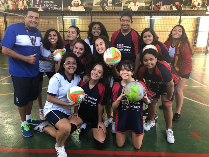 COLÉGIO SANTA MÔNICA – VÔLEI – RETORNO DA MODALIDADE – BONSUCESSO