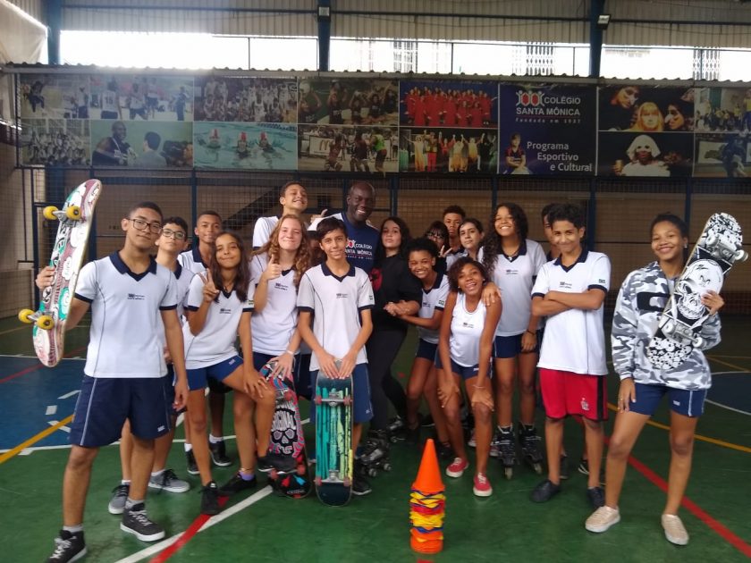 COLÉGIO SANTA MÔNICA – ESPORTES SOBRE RODAS – MODALIDADE TERRESTRE – (8º AT E 9º BT) – BONSUCESSO