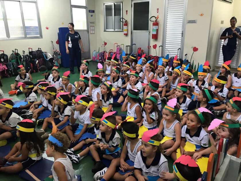 COLÉGIO SANTA MÔNICA – DIA DO ÍNDIO – EDUCAÇÃO INFANTIL– BONSUCESSO