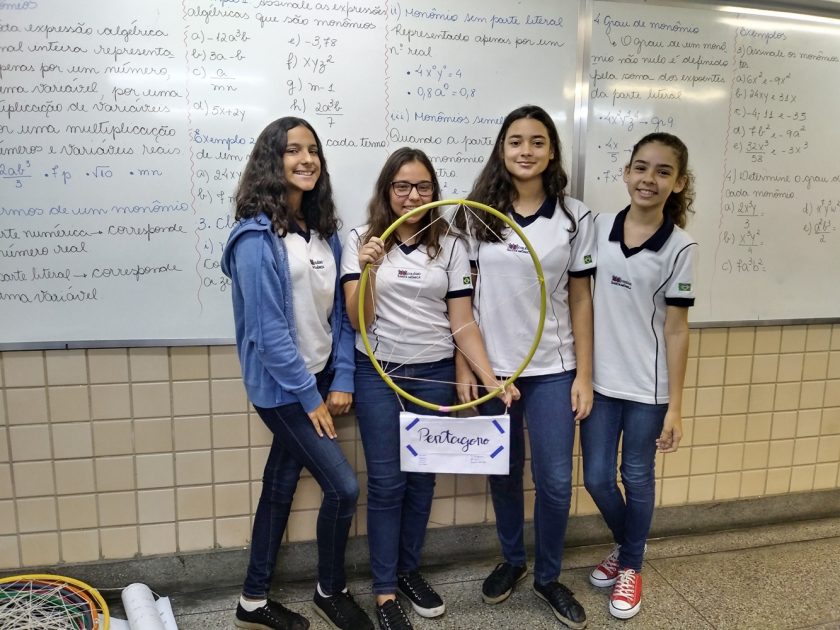 COLÉGIO SANTA MÔNICA – POLÍGONOS REGULARES E SUAS DIAGONAIS – 8º BM – TAQUARA