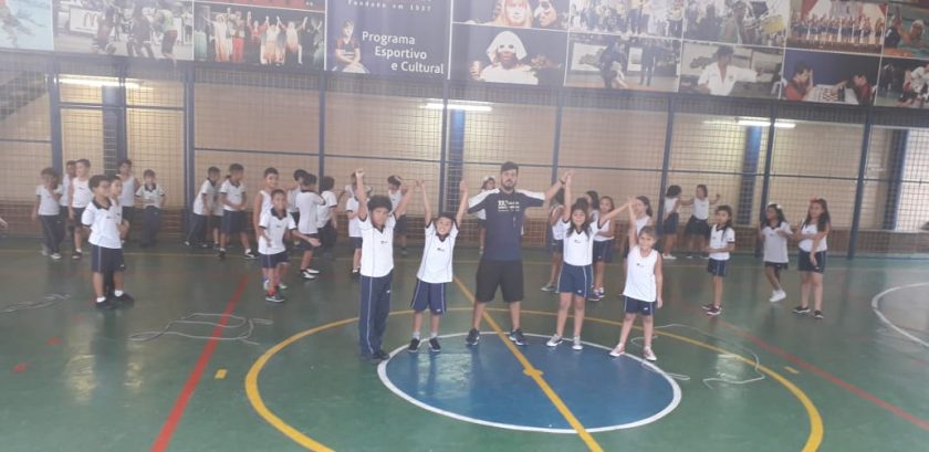 COLÉGIO SANTA MÔNICA – VIVÊNCIA DA LUTA DENOMINADA DE HUKAHUKA – 3° AM – BONSUCESSO