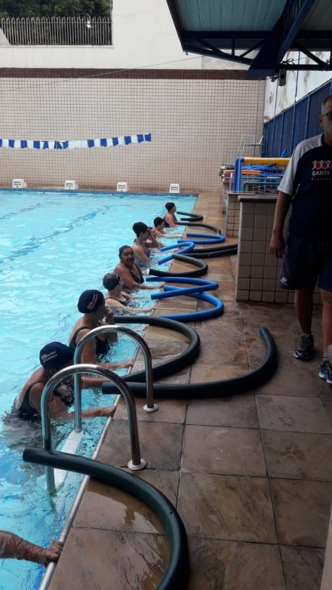 COLÉGIO SANTA MÔNICA – HIDROGINÁSTICA DE OUTONO – EXTRACLASSE – BONSUCESSO