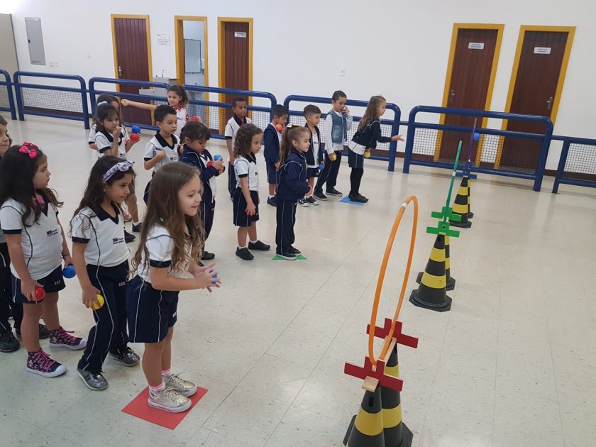 COLÉGIO SANTA MÔNICA – LATERALIDADE – PRÉ II BM – EDUCAÇÃO FÍSICA – TAQUARA