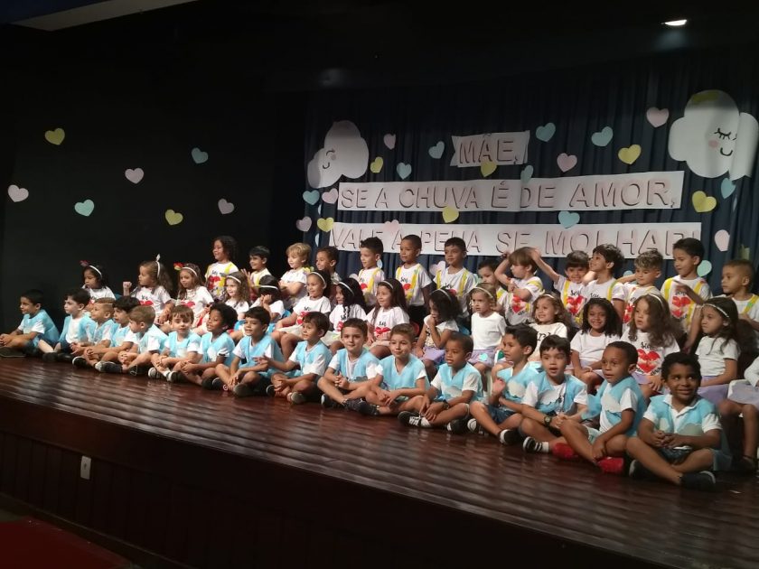 COLÉGIO SANTA MÔNICA – SEMANA DAS MÃES – EDUCAÇÃO INFANTIL – 15/5 (T) – CACHAMBI