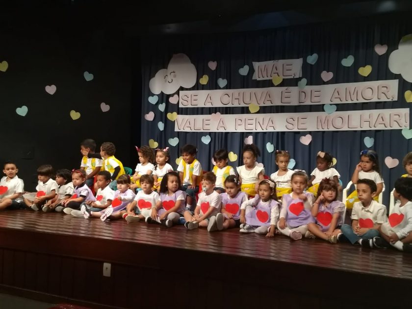 COLÉGIO SANTA MÔNICA – SEMANA DAS MÃES – EDUCAÇÃO INFANTIL – 16/5 (M) – CACHAMBI