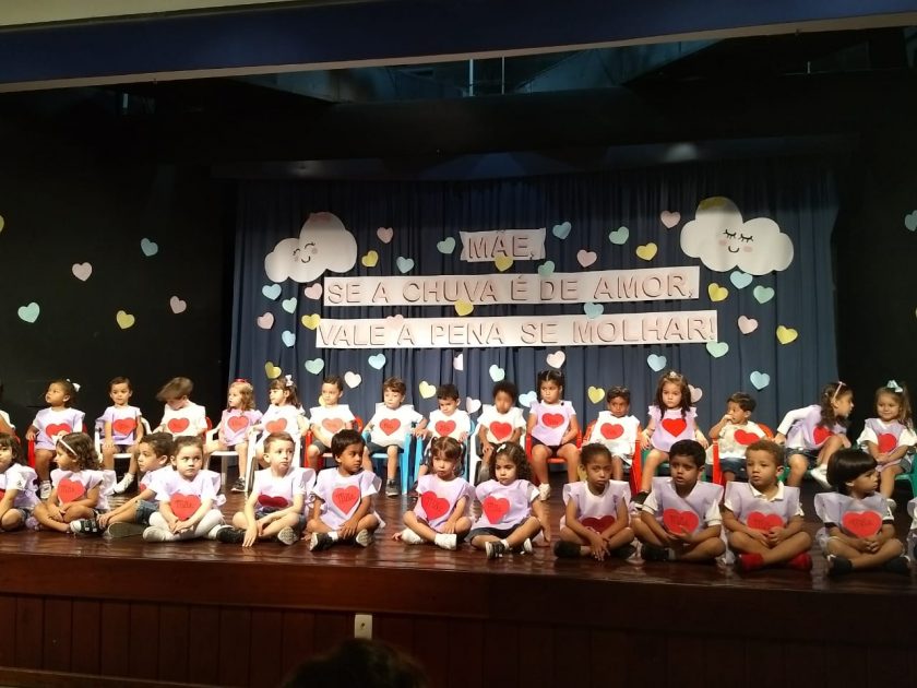 COLÉGIO SANTA MÔNICA – SEMANA DAS MÃES – EDUCAÇÃO INFANTIL – 16/5 (T) – CACHAMBI