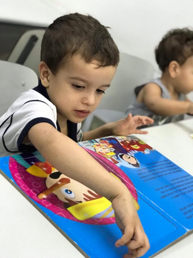COLÉGIO SANTA MÔNICA – VISITA À BIBLIOTECA – ESCOLA INTEGRAL – CACHAMBI