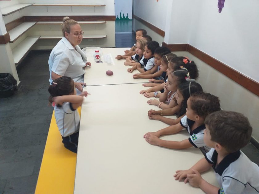 COLÉGIO SANTA MÔNICA – MASSINHA CASEIRA – NUMERAL 1 – MAT II – BONSUCESSO