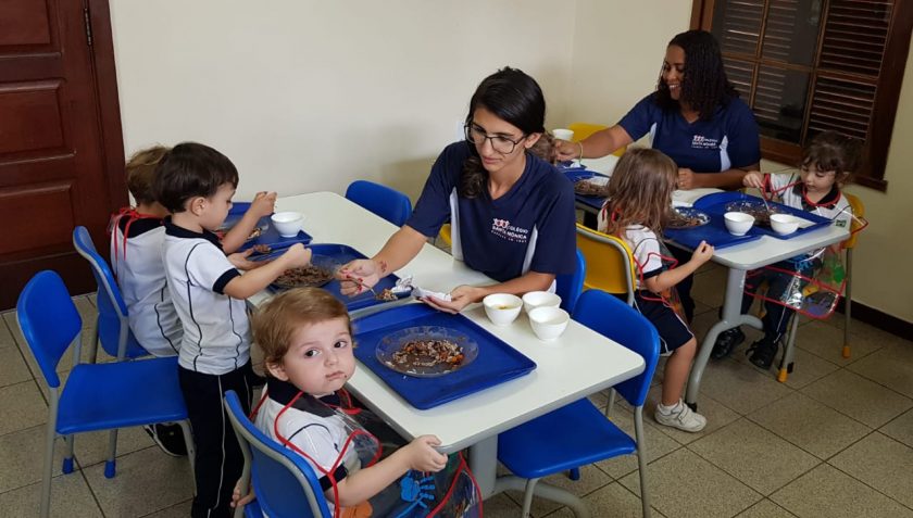 COLÉGIO SANTA MÔNICA – ALIMENTAÇÃO SAUDÁVEL – ESCOLA INTEGRAL – TAQUARA