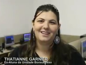 Onde está a ex-aluna Thatianne Garnier?