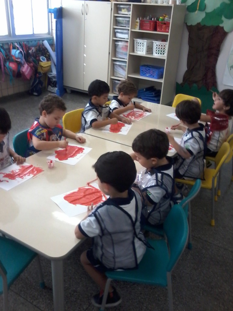 TRABALHANDO A COR LARANJA – MAT. II – TARDE – TAQUARA