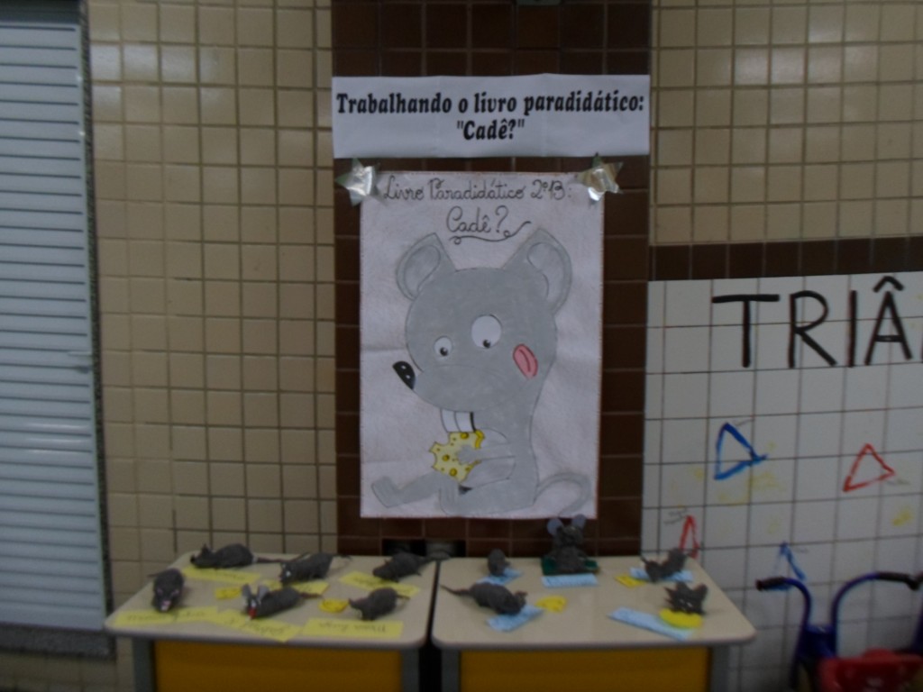 TRABALHANDO O PARADIDÁTICO – MATERNAL I – TARDE – TAQUARA