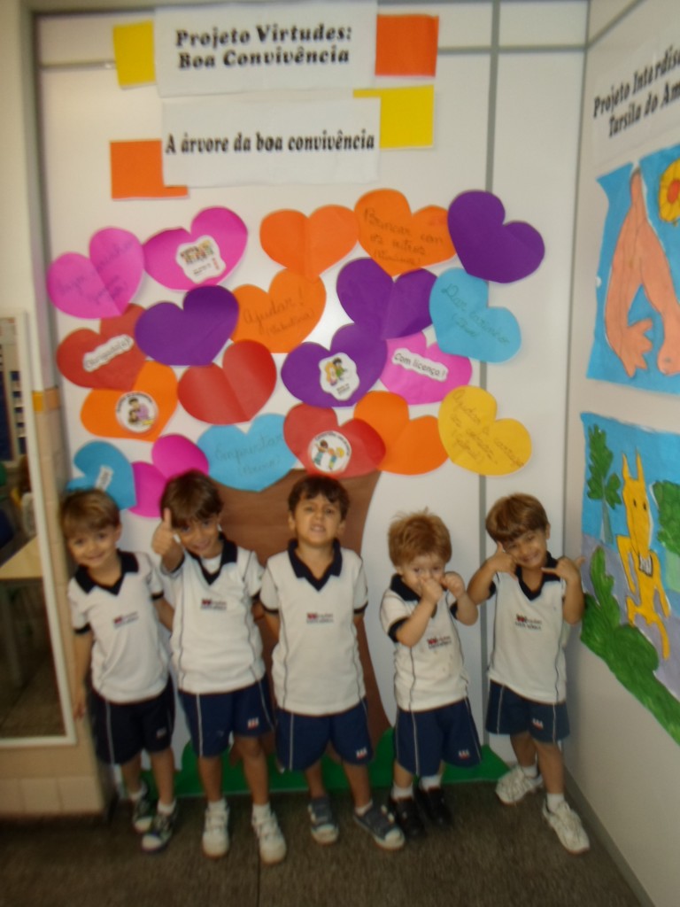 PROJETO FORMAÇÃO BASEADO NAS VIRTUDES – MATERNAL II – MANHÃ – TAQUARA