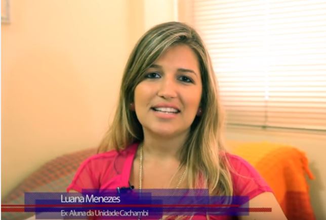 Onde está a ex-aluna Luana Menezes?