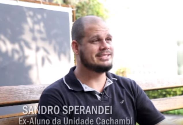 Onde está o ex-aluno Sandro Sperandei?