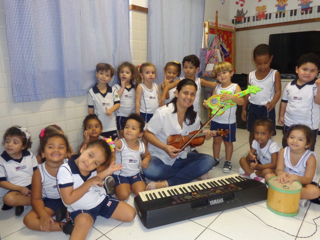 AULA DE MÚSICA – MATERNAL I – TARDE – BONSUCESSO