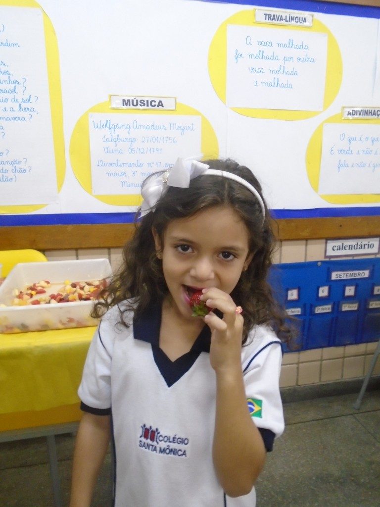 COLÉGIO SANTA MÔNICA – ALIMENTAÇÃO SAUDÁVEL – PRÉ II – CACHAMBI