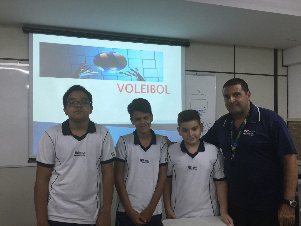 COLÉGIO SANTA MÔNICA-APRESENTAÇÃO DO VOLEI-1ºBIMESTRE-7AT-BONSUCESSO