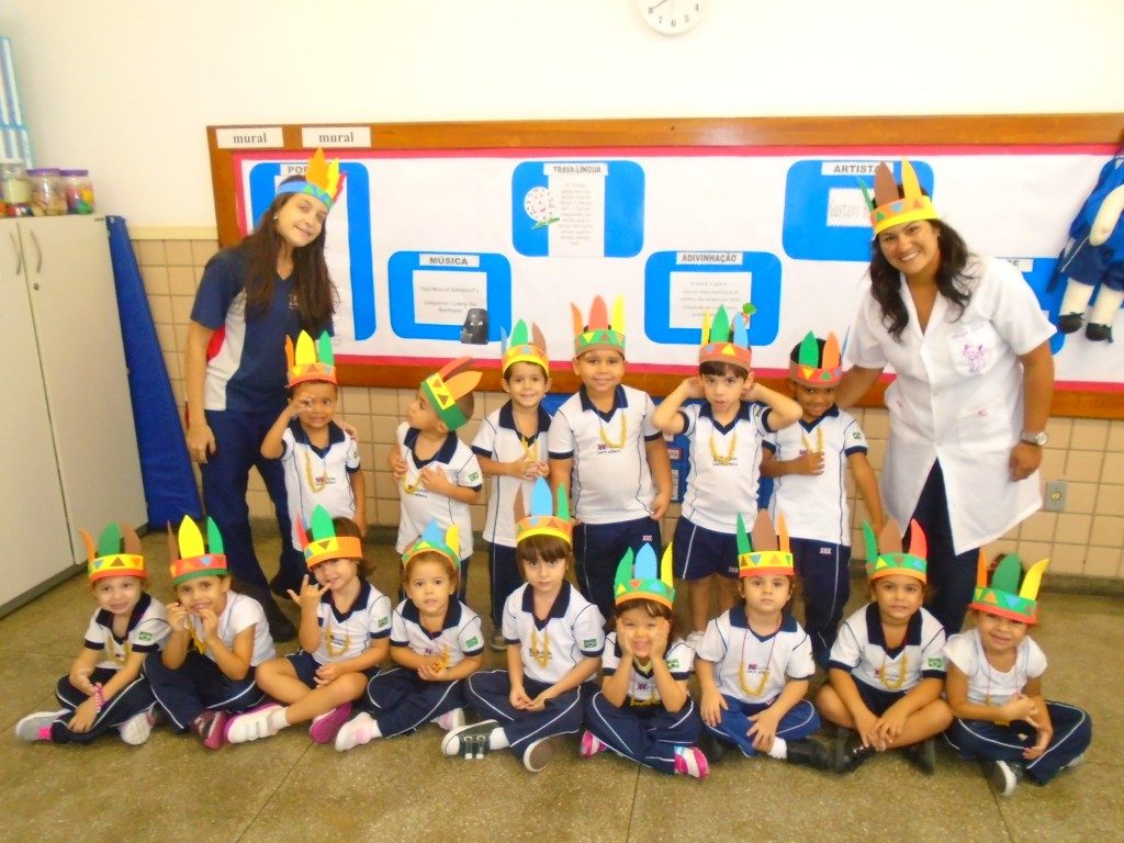 COLÉGIO SANTA MÔNICA-DIA DO ÍNDIO – EDUCAÇÃO INFANTIL – CACHAMBI