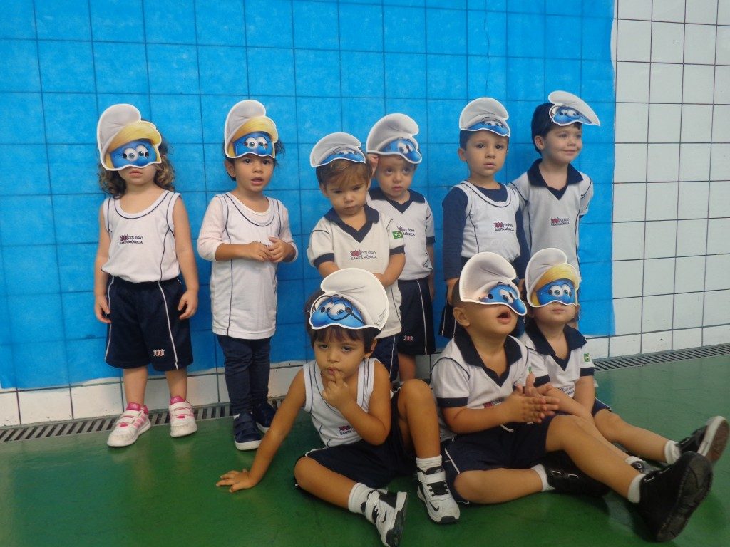 COLÉGIO SANTA MÔNICA – COR AZUL – EDUCAÇÃO INFANTIL – BONSUCESSO