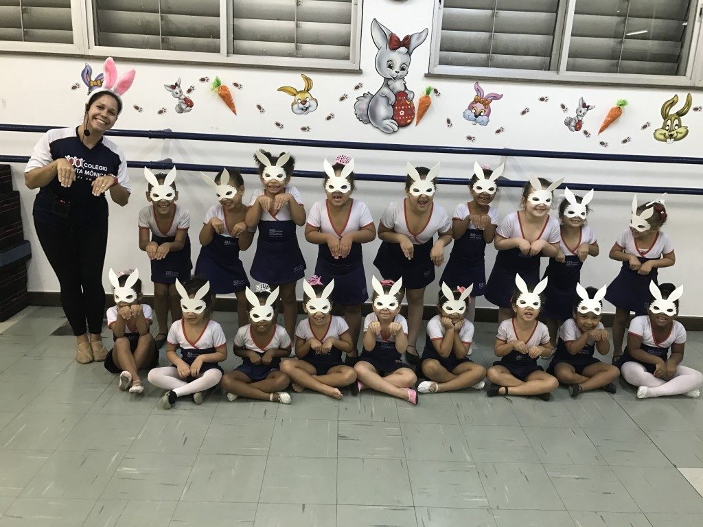 COLÉGIO SANTA MÔNICA – AULA DE PÁSCOA – EXTRACLASSE – BONSUCESSO