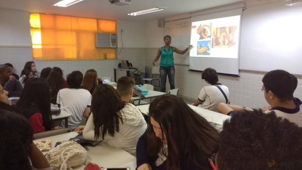 COLÉGIO SANTA MÔNICA – AULA DE ARTES VISUAIS – 9º AM – SÃO GONÇALO