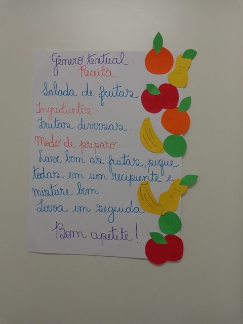 COLÉGIO SANTA MÔNICA – “PROJETO ALIMENTAÇÃO SAUDÁVEL” – EDUCAÇÃO INFANTIL – BONSUCESSO