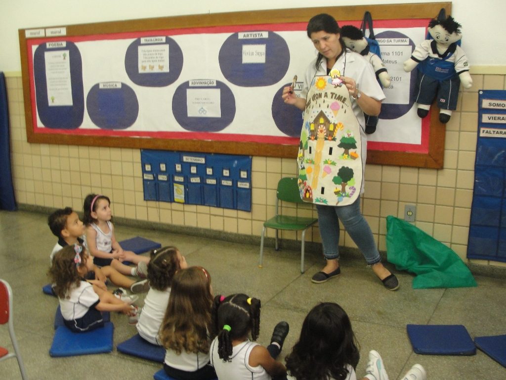 COLÉGIO SANTA MÔNICA –  CONTAÇÃO DE HISTÓRIA – EDUCAÇÃO INFANTIL – CACHAMBI