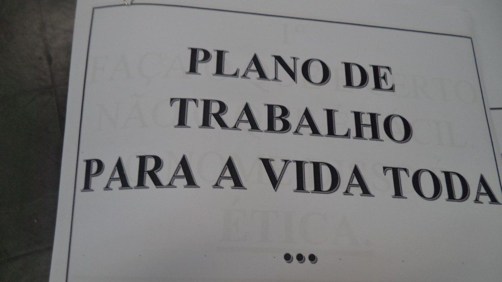 COLÉGIO SANTA MÔNICA – DINÂMICA “PLANO DE TRABALHO PARA A VIDA TODA” – 1ª SERIE – BONSUCESSO