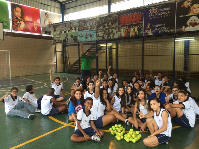 COLÉGIO SANTA MÔNICA – VIVÊNCIA DA BOCHA ADAPTADA – 7° BT – BONSUCESSO