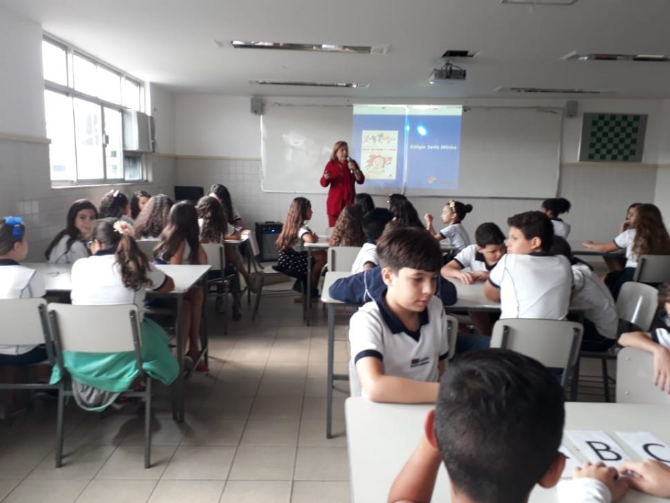 COLÉGIO SANTA MÔNICA – QUIZ SOBRE O PARADIDÁTICO – 5° AT E 5° BT – SÃO GONÇALO