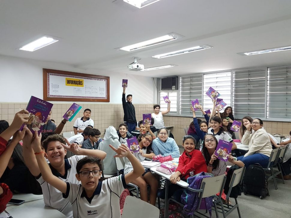 COLÉGIO SANTA MÔNICA – QUIZ – O MISTÉRIO DO CADERNINHO PRETO – 6º AM – CACHAMBI